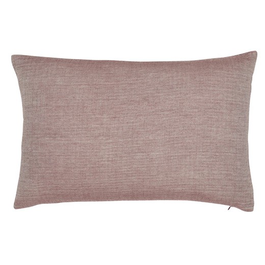 Ocher brown organic cotton cushion cover 40 x 60 cm