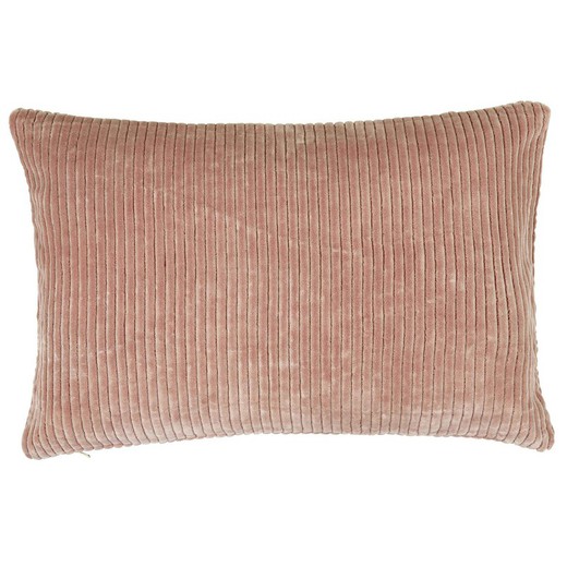 Funda de cojín de algodón orgánico rosa, 40 x 60 cm