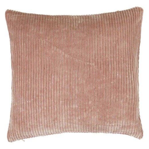 Funda de cojín de algodón orgánico rosa,  60 x 60 cm