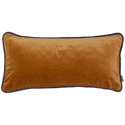 Cinnamon velvet cushion cover 30 x 60 cm