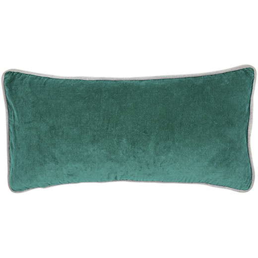 Fodera per cuscino in velluto verde smeraldo 30 x 60 cm