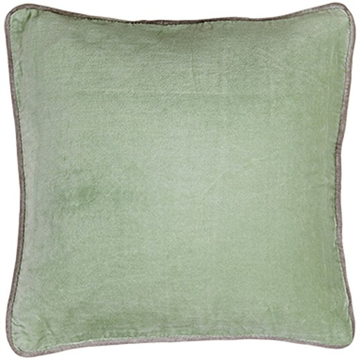 Mint green velvet cushion cover 45 x 45 cm