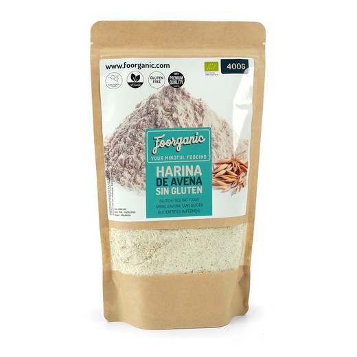 Farina d'avena ECO senza glutine, 400 gr