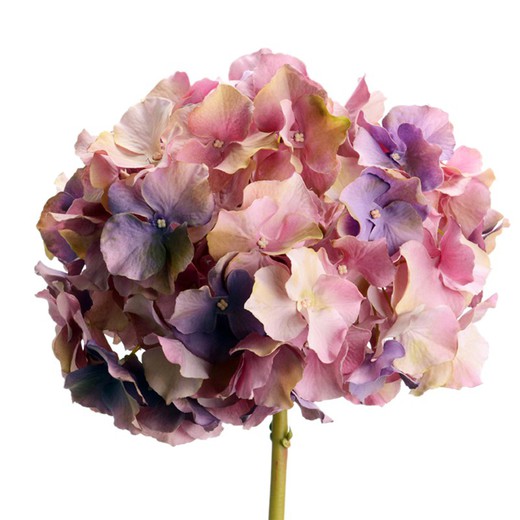 Flor Artificial de Hortensia Violeta, Ø25x48 cm — Qechic