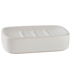 Basics Juego de accesorios de baño de cerámica de 3 piezas - Blanco