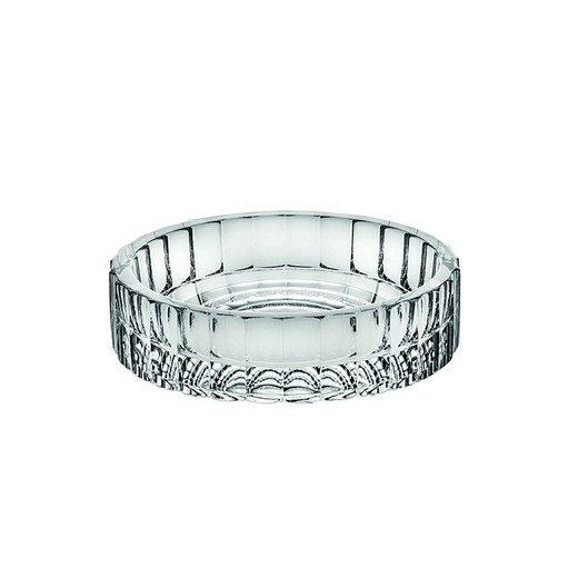 Transparent glass soap dish, Ø 15 x 3.8 cm | Les Bains
