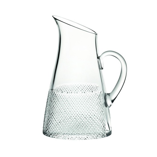 Transparent glass pitcher, Ø 15.5 x 26 cm | Splendor