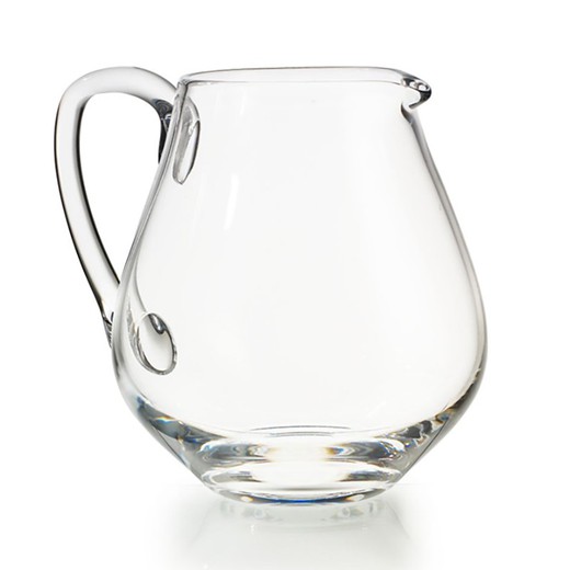 Kan van transparant glas, Ø 19,8 x 21 cm | Lybra