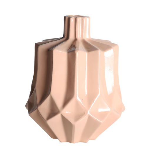 Jarrón Ayaka de cerámica, Ø19x23 cm
