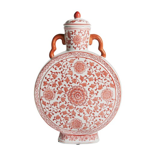 Vaso in ceramica Plitz naturale, 24 x 10 x 35 cm