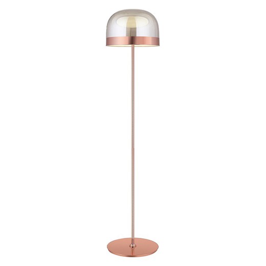 Gulvlampe mod. Raychel- Pink Pearl + champagne D36 H175
