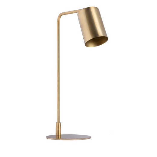 Lampe de table en fer doré, 20x30x58cm