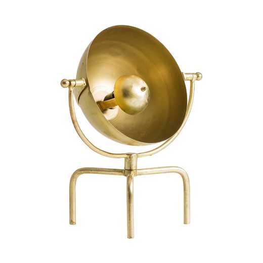 Gouden Lure ijzeren tafellamp, 45x29x54cm