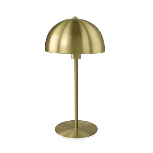 Lampe de table parapluie en laiton, Ø20x39cm