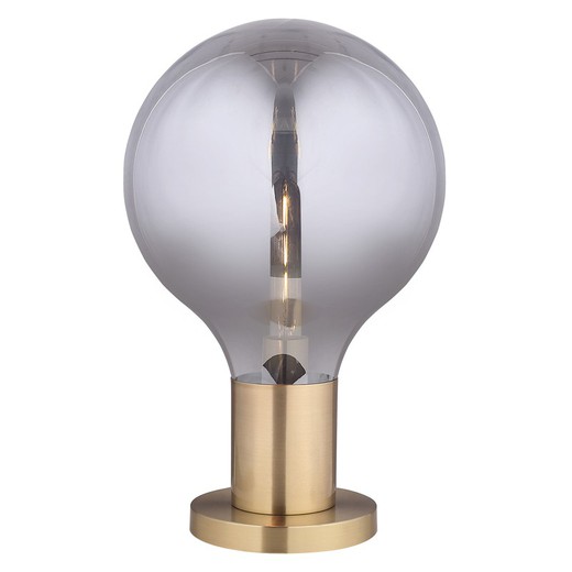 Table lamp mod. Laugo-amber D-30 H49