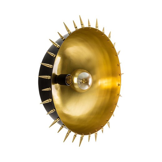 Guldjärn Vägglampa L, 46x18x46cm