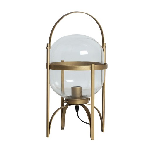 Iron Table Lamp, 26x26x48 cm