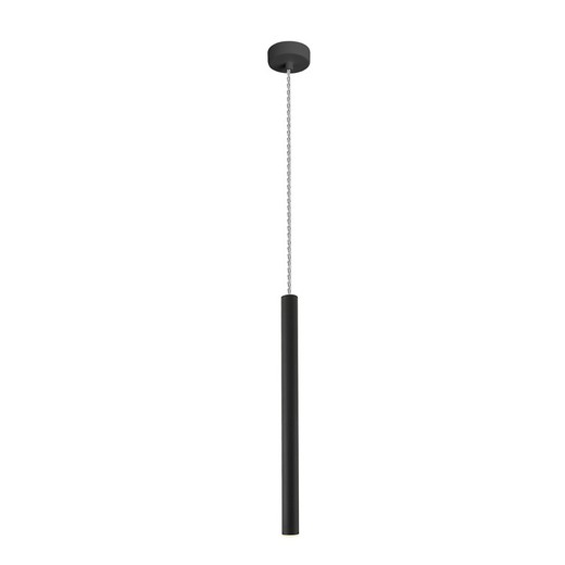 Lámpara de techo de metal negro, Ø 8 x 50 cm | Varas