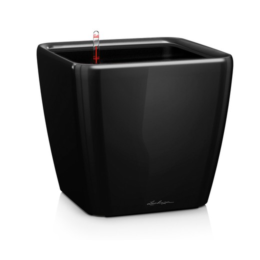 Autowire Flower Pot Lechuza Quadro Premium 50 LS Complete Kit Black glossy