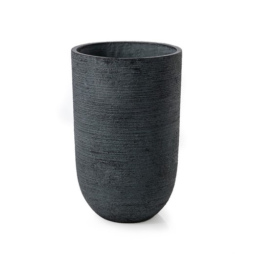 Vaso in magnesia, 55x36x36 cm