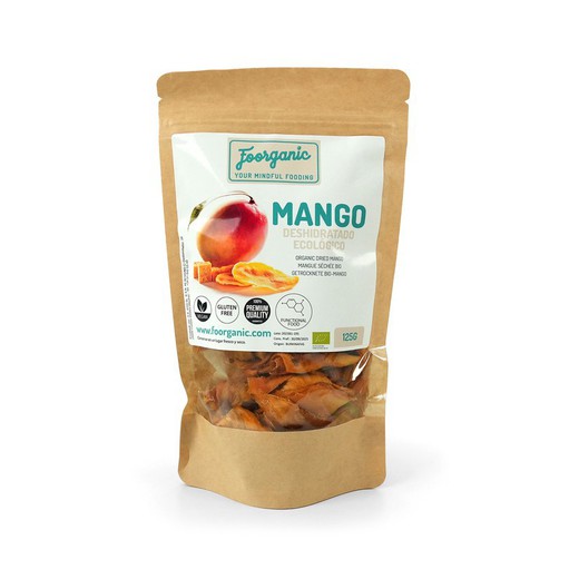 ECO dehydrerad mango, 125 gr