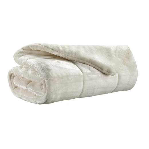 Coperta in poliestere bianco neve, 260 x 225 cm | Meglio