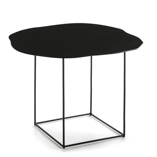 Table d'appoint 60x50x45 métal noir