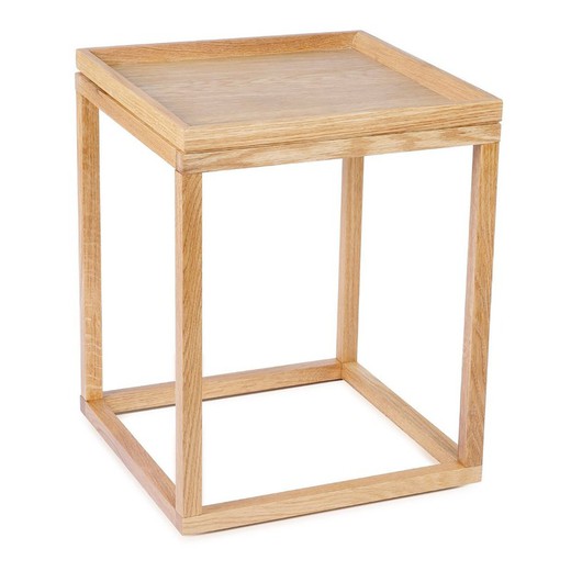 Oak Side Table, 40x40x50cm