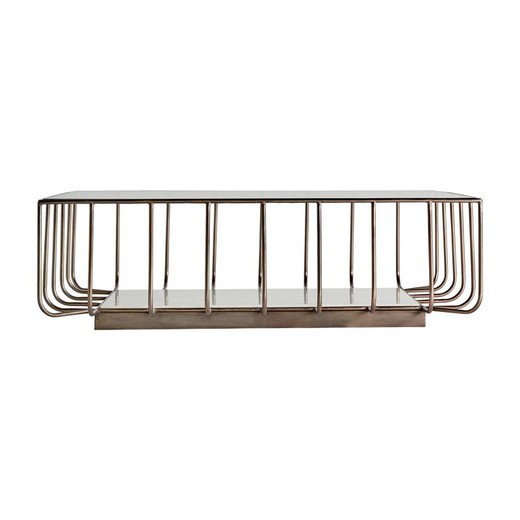 Iron Coffee Table Linthal Copper, 130x80x40cm