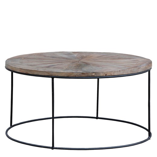 Table basse en bois, 90x90x45 cm