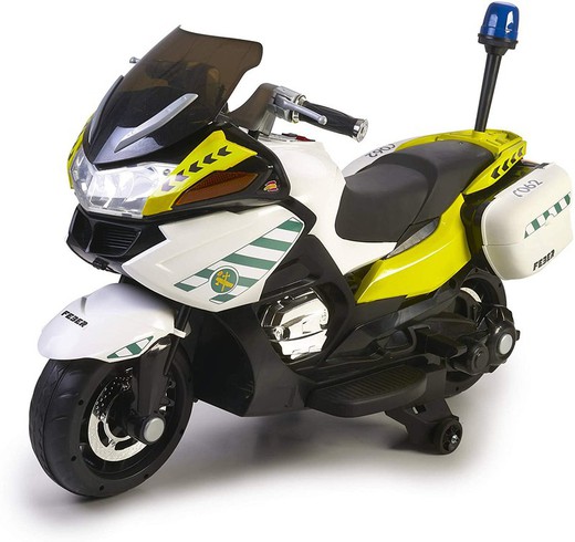 12V Electric Civil Guard Motorcycle Multicolor