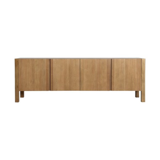 Mueble TV de madera de mango en natural, 180 x 45 x 60 cm | Copenhague