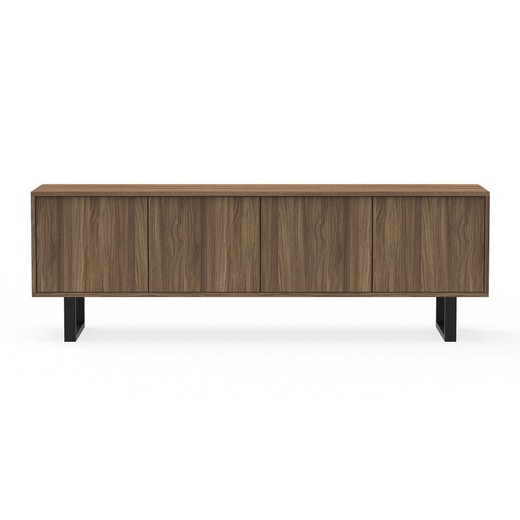 TV cabinet in natural wood, 160 x 40 x 51 cm | laila