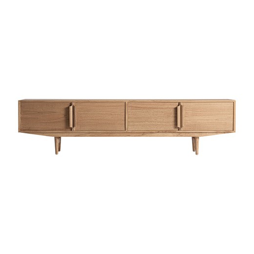 Mueble TV de madera mindi en natural, 190 x 43 x 60 cm | Nyry