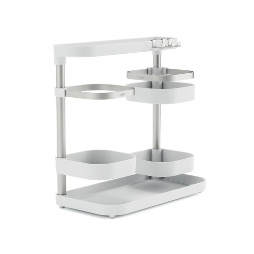 Organizador para fregadero Tidy&Safe ECO-KITCHEN Blanco, 17x10x11cm — Qechic