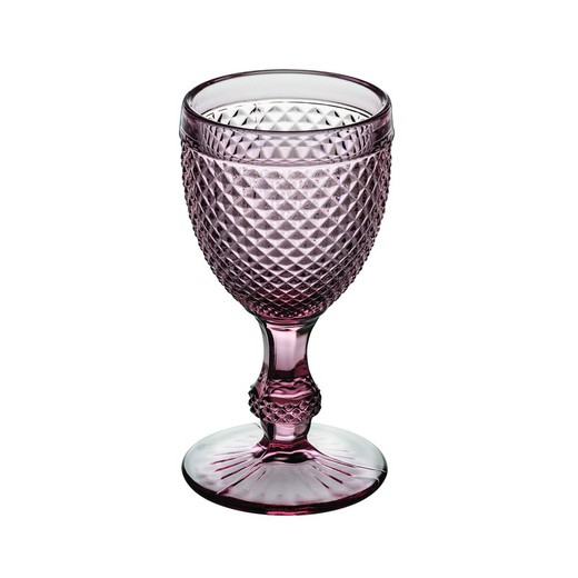 Confezione da 4 bicchieri da vino bianco rosa Bicos, Ø6,8x12,7 cm — Qechic