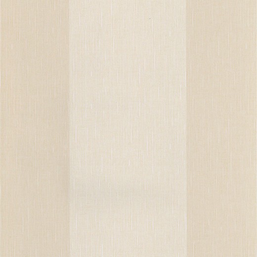 Basic beige-ecru gestreept behang