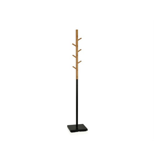 Bamboe statiefhanger 6 hangers, 26x26x176 cm