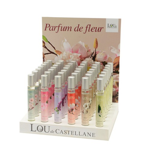 Floral perfume / display case