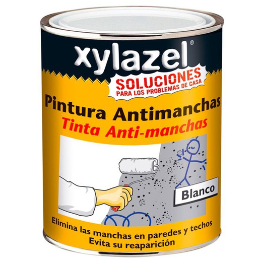 Xylazel anti-vlekkenverf 750 ml.