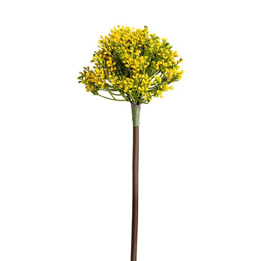 Planta artificial Allium Amarillo, Ø12 x 57 cm