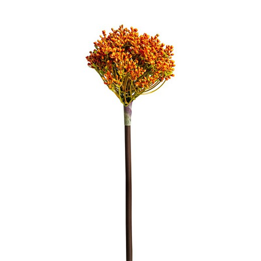 Planta artificial Allium naranja, Ø12 x 57 cm
