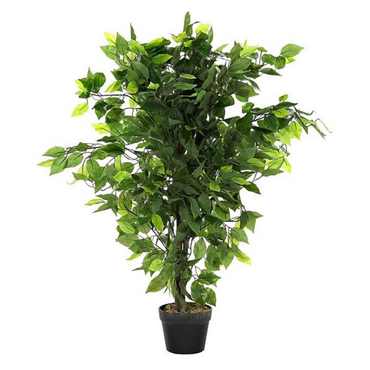 Planta artificial Ficus verde, Ø50 x 90 cm