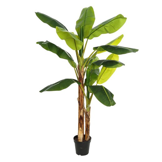 Sztuczna roślina bananowa zielona, Ø90x200cm