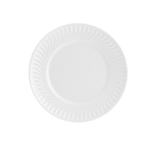 White porcelain bread plate, 17.2 x 17.2 x 2 cm | Sagres