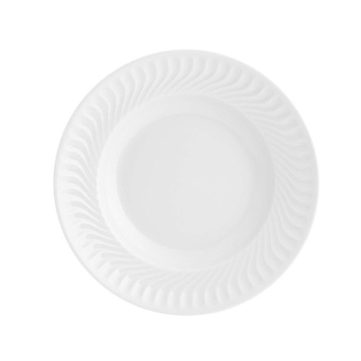 Sagres porcelain deep plate, Ø22.6x3.8 cm