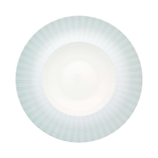 Venezia porcelæns suppetallerken, Ø25,2x4,6 cm