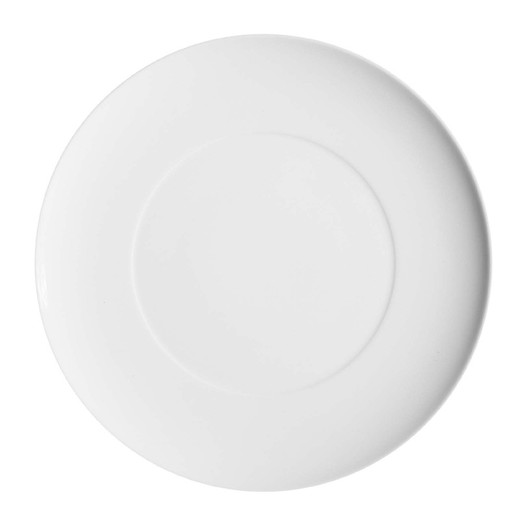 Domo Whité porcelain dinner plate, Ø28.1x2.5 cm