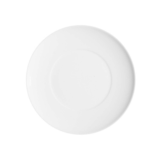 Porcelanowy talerz na chleb Domo Biały, Ø16,9x1,7 cm