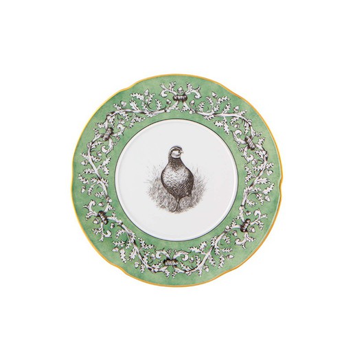 Casa de Alba porcelain dessert plate, Ø22.9x2.1 cm
